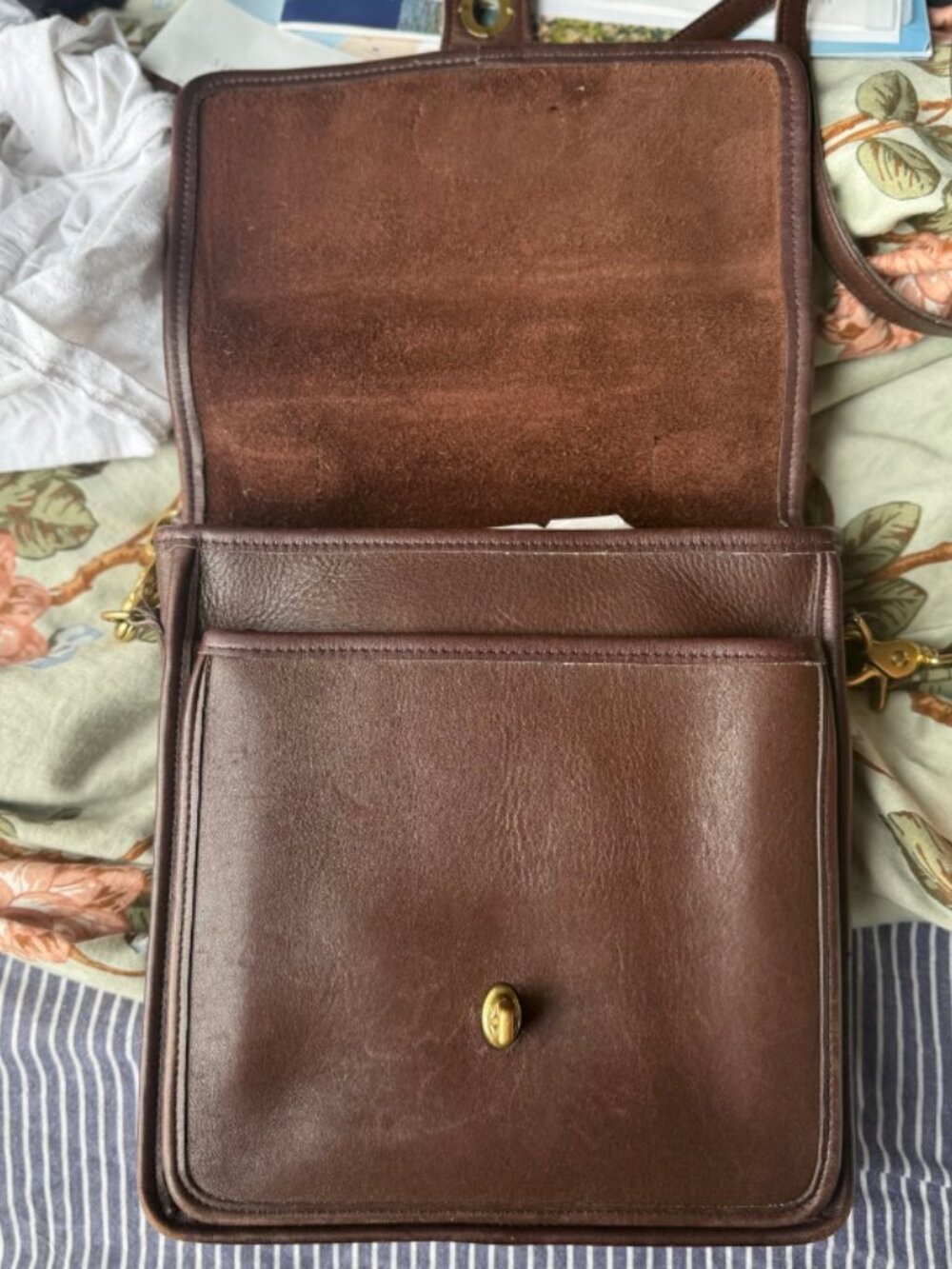 Coach Station Bag in Mahogany - Picture 2 of 2